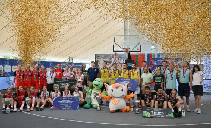 Игроки БК «МИНСК» - победители и призеры Открытого чемпионата Республики Беларусь по баскетболу 3х3 «Palova 2025»0